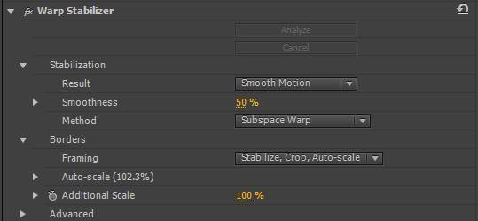 Adobe After Effects Cc Warp Stabilizer Vfx Jobs