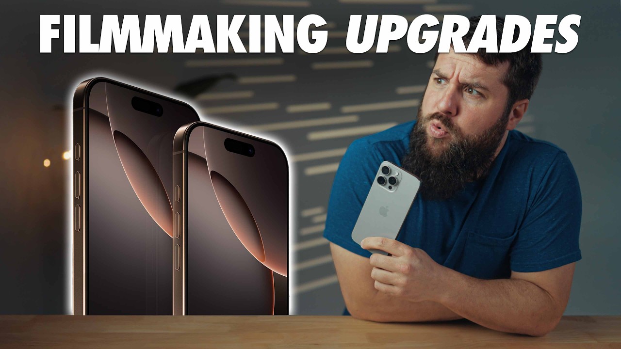 iPhone 16 Pro - 8 BIG Upgrades For Filmmakers