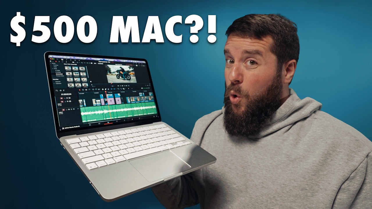 I Tried 4K Video Editing On The Cheapest Macbook Neo And This Happened