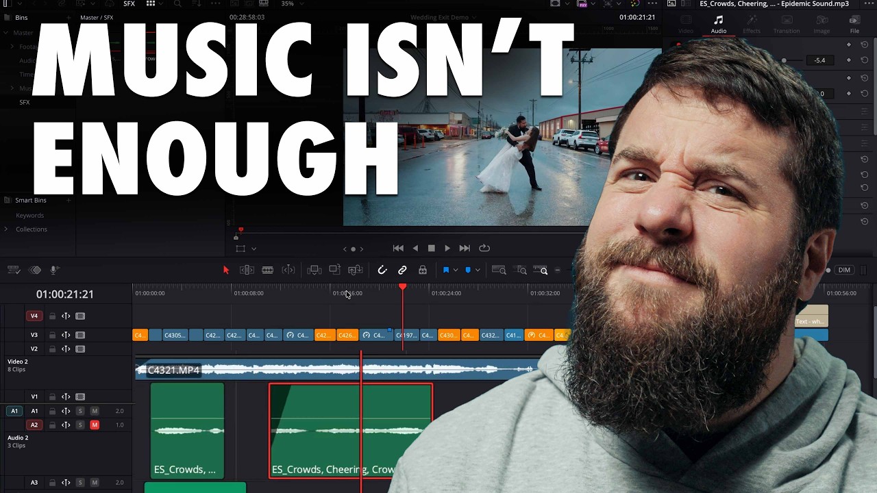 This Is Why Your Wedding Films Don't Feel Cinematic (It's The Sound)