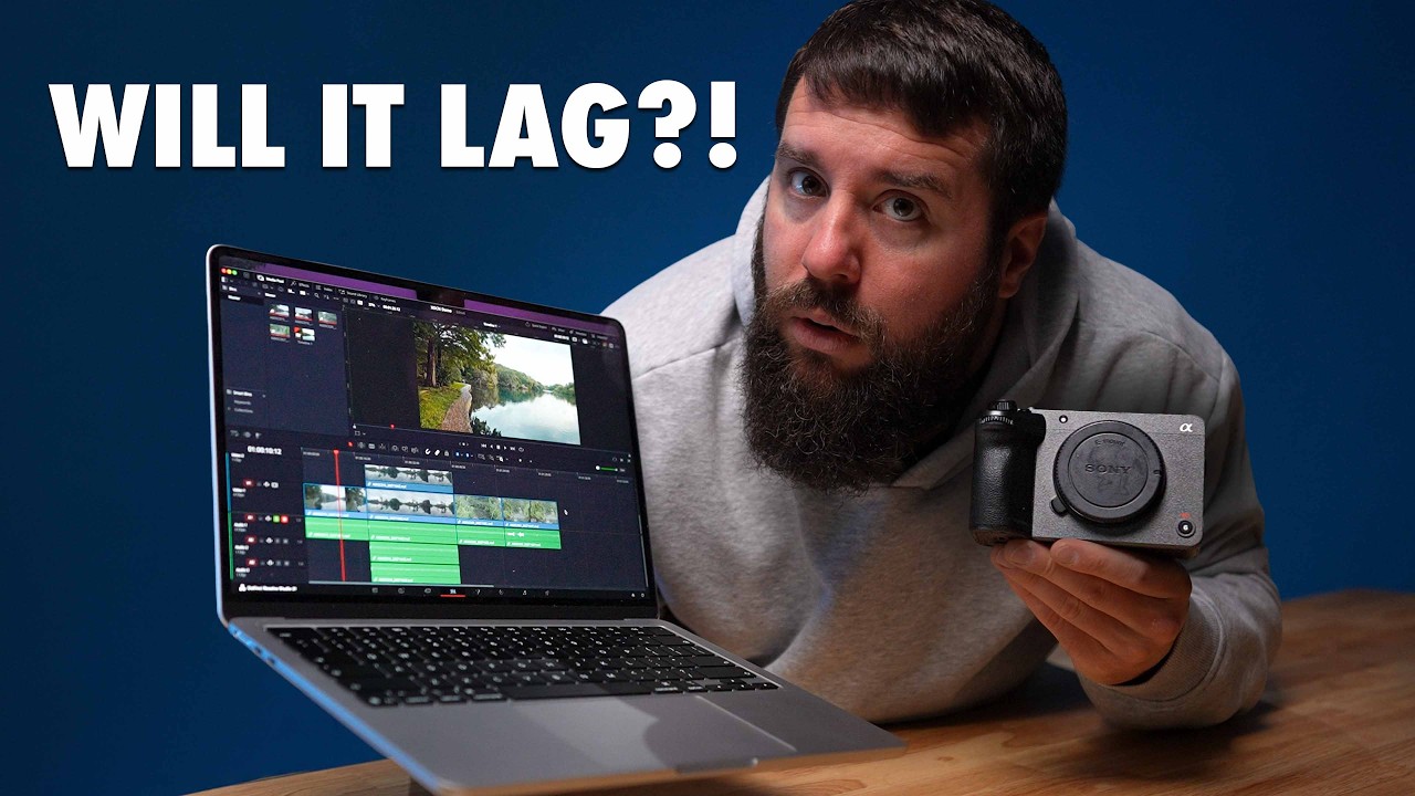 Can Your Computer Edit Sony FX5 RAW?! I Tested It On The Cheapest MacBook Air!