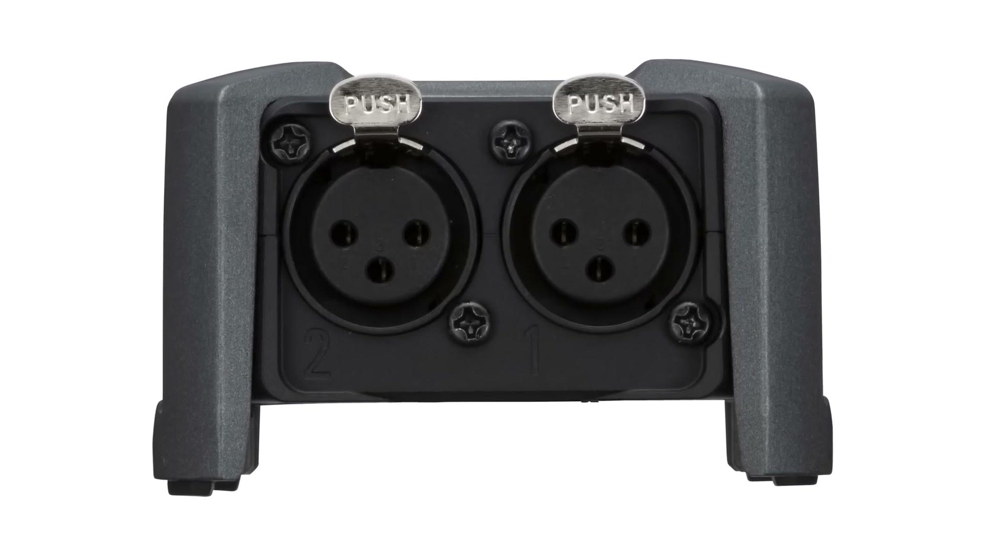 Combo XLR and quarter inch jacks