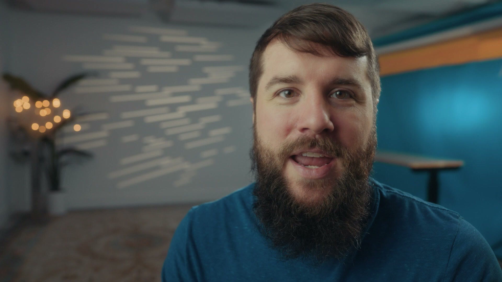 Matt Johnson explaining how to edit and export stock footage
