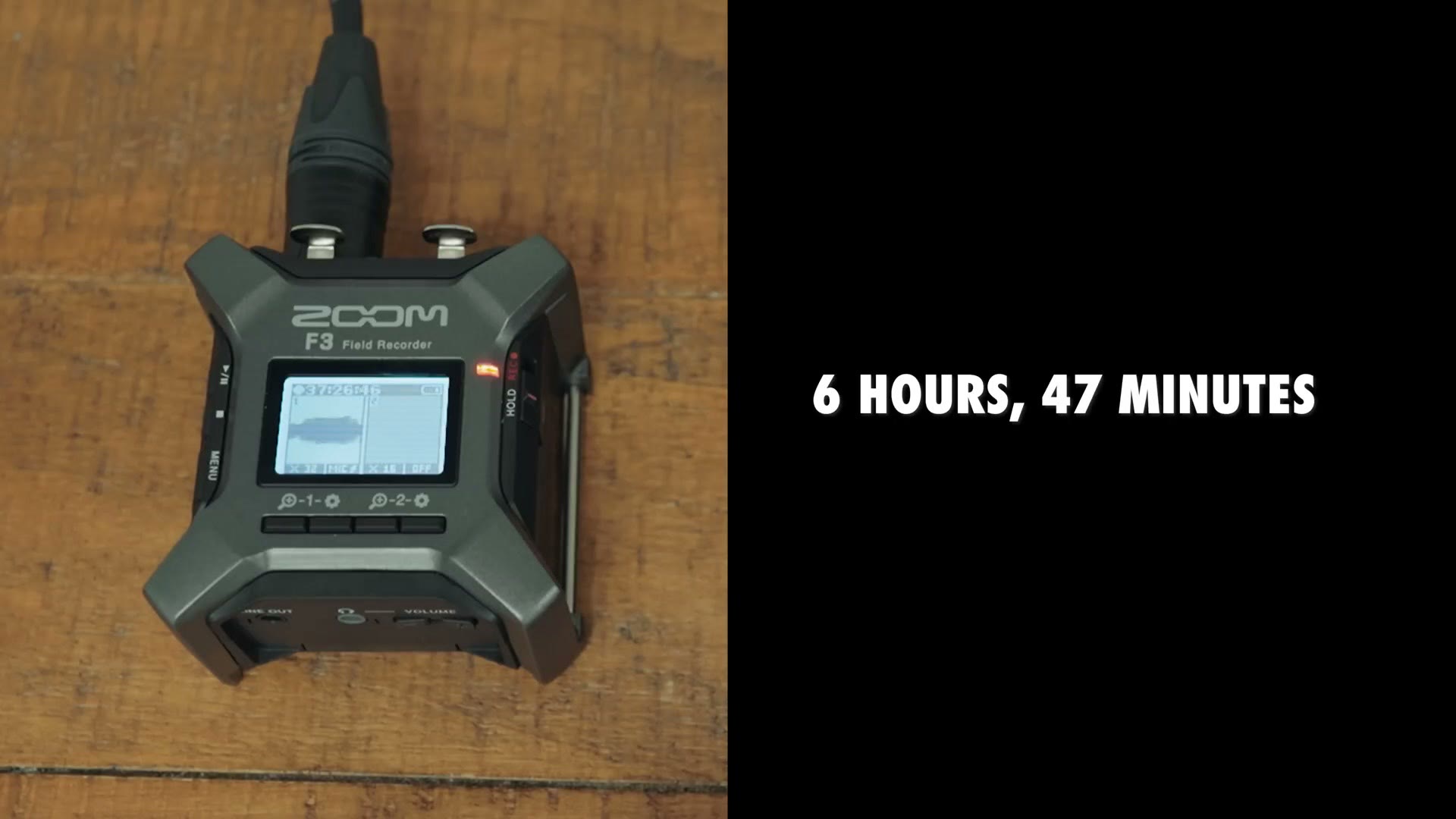 Battery test result showing 6 hours 47 minutes