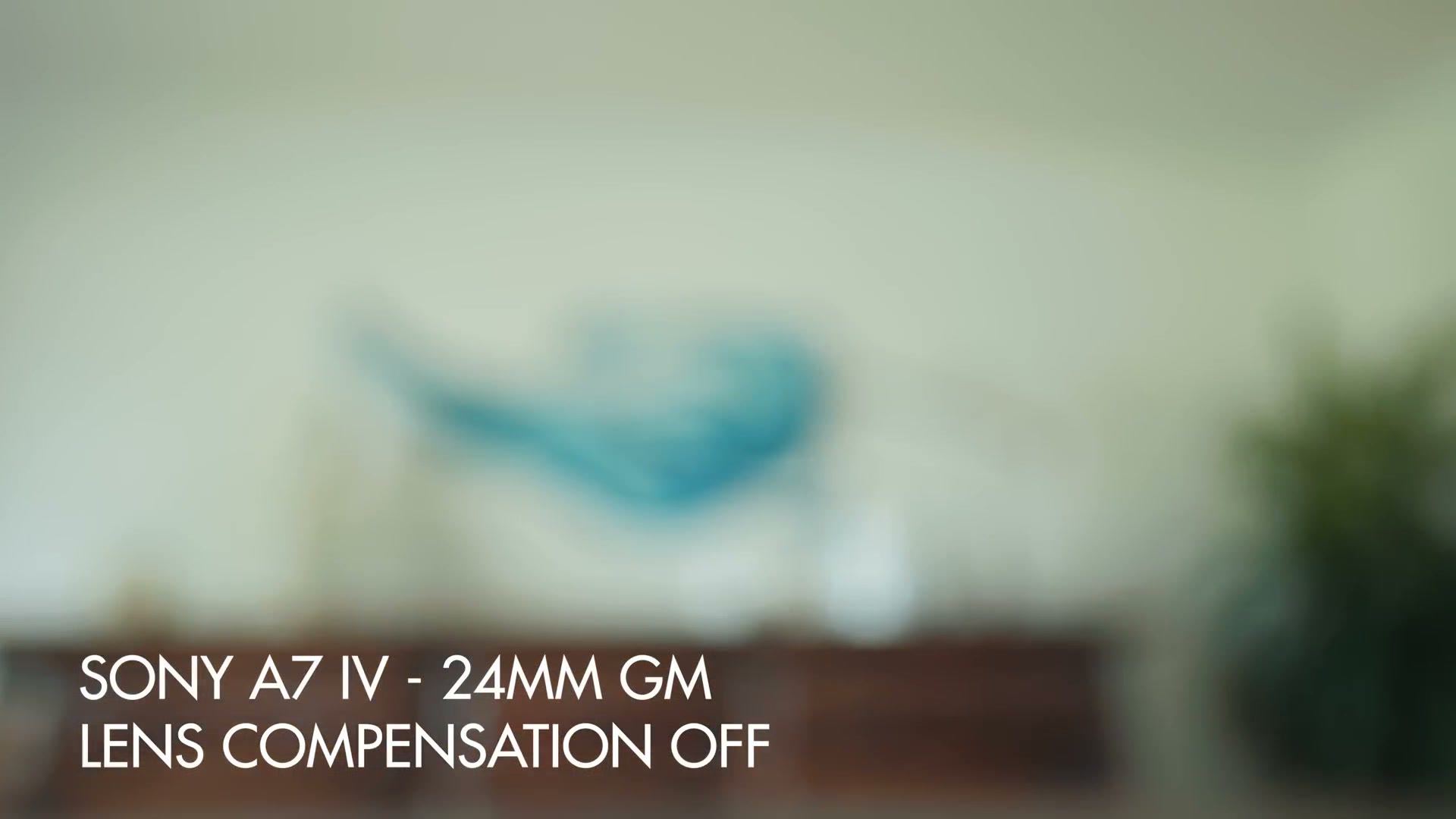 Focus breathing compensation test with a 24mm GM