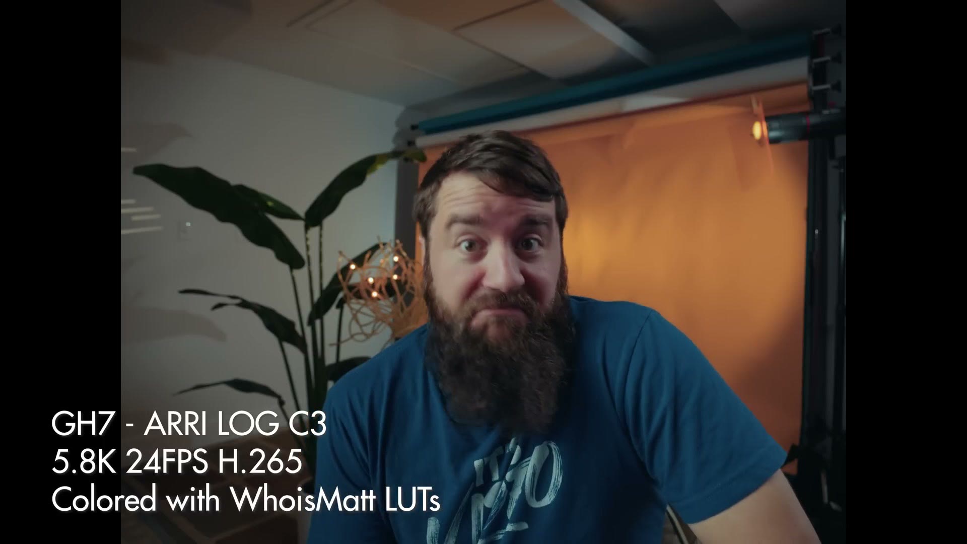 Footage shot in ARRI LogC3 on the Panasonic GH7