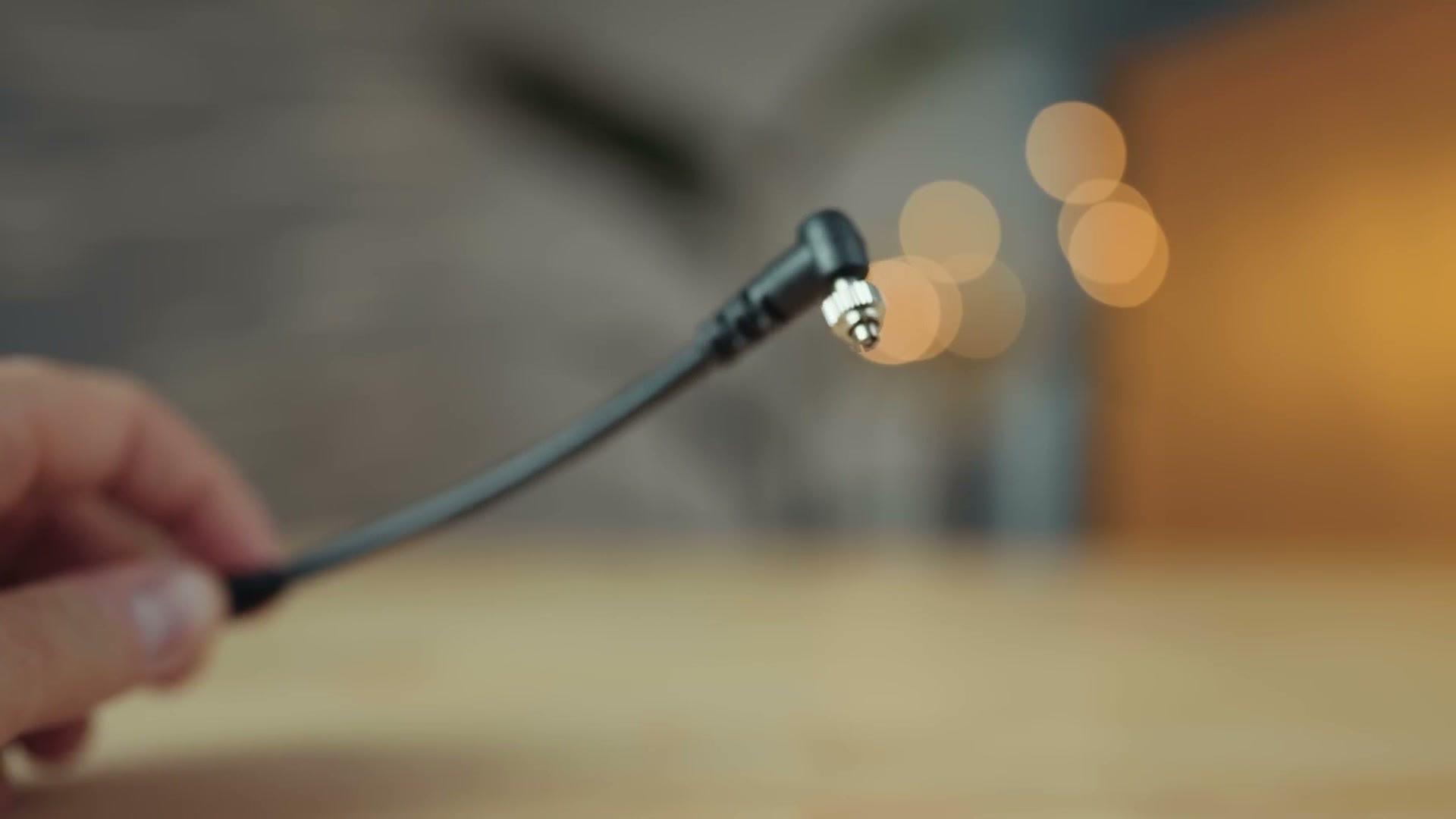 BNC timecode conversion cable included with the Panasonic GH7
