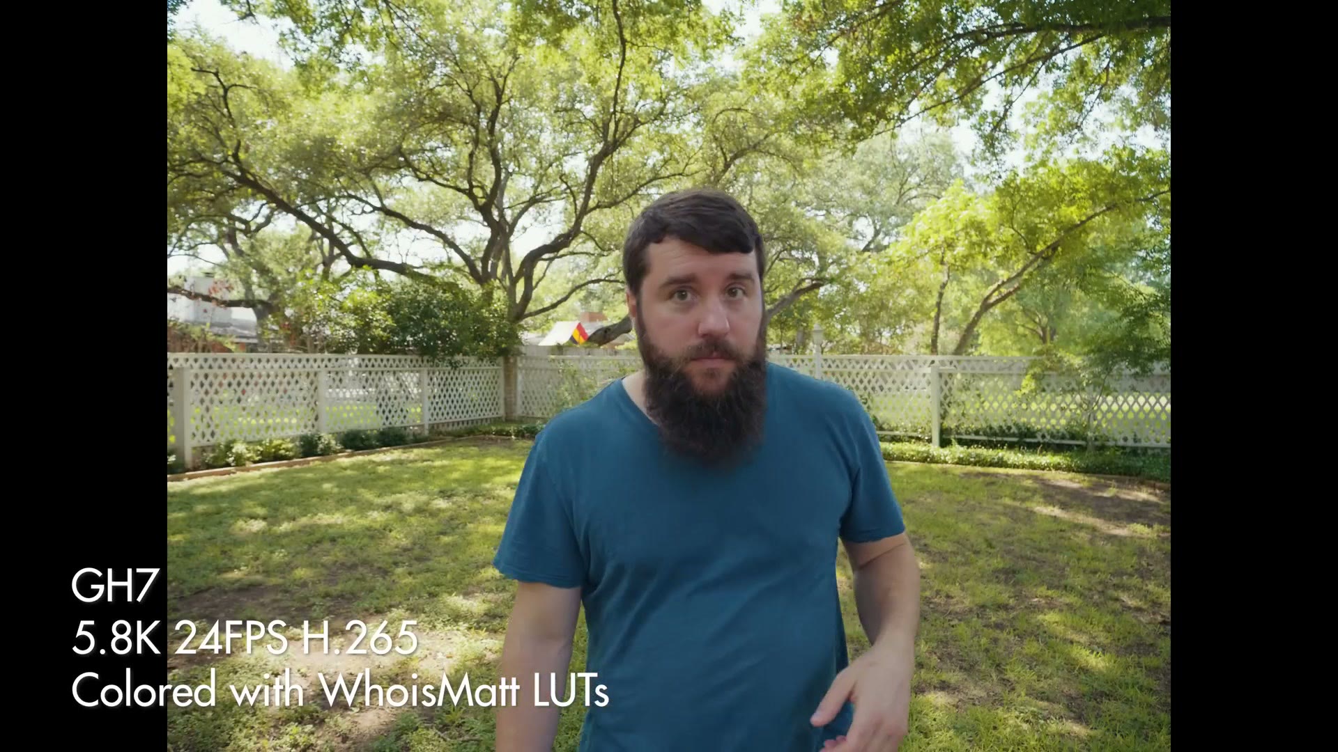 Open gate 5.8K footage from the Panasonic GH7 showing the taller 4:3 frame