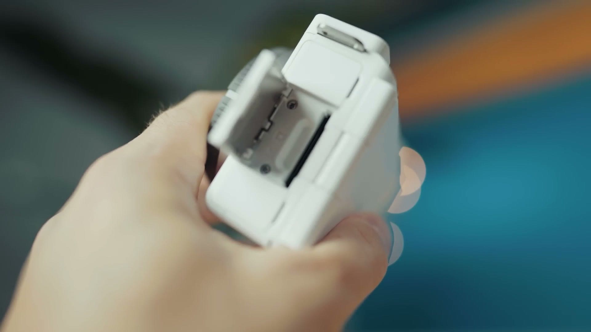 Single SD card slot on the side of the Sony ZV-E10 II