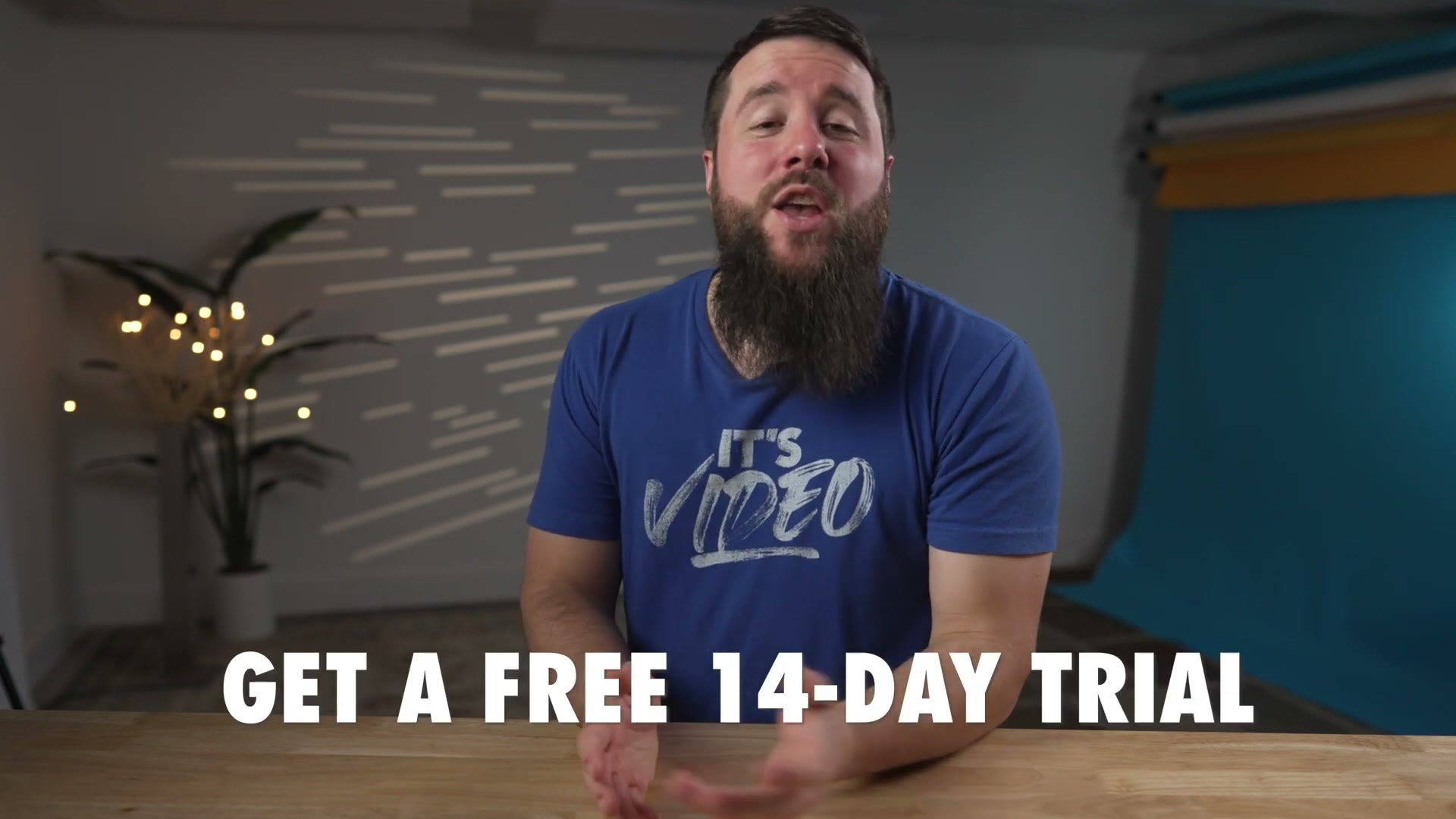 Free 14 day trial callout for Musicbed