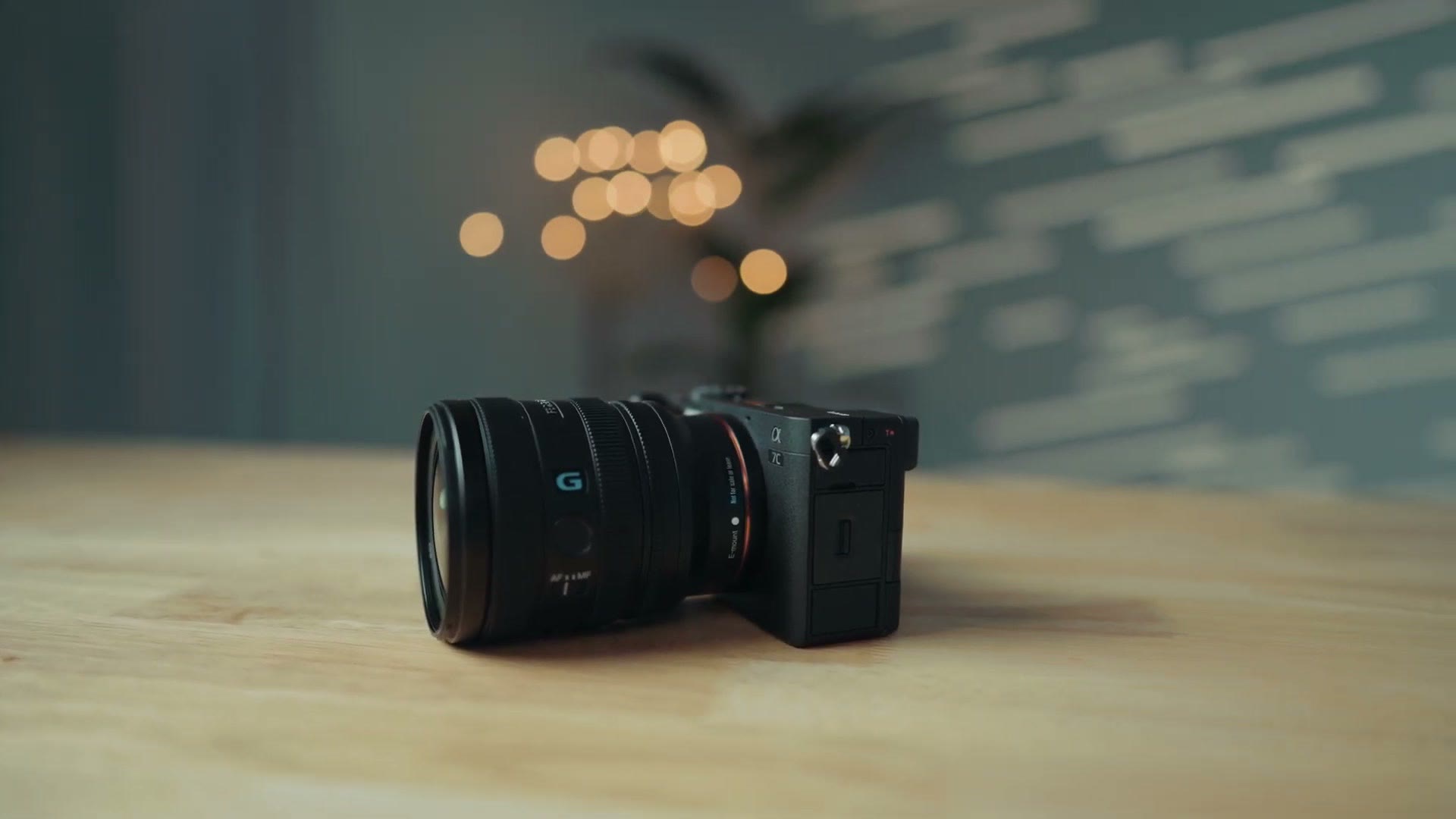 Sony 24-50mm f/2.8 G mounted on a compact Sony a7C body