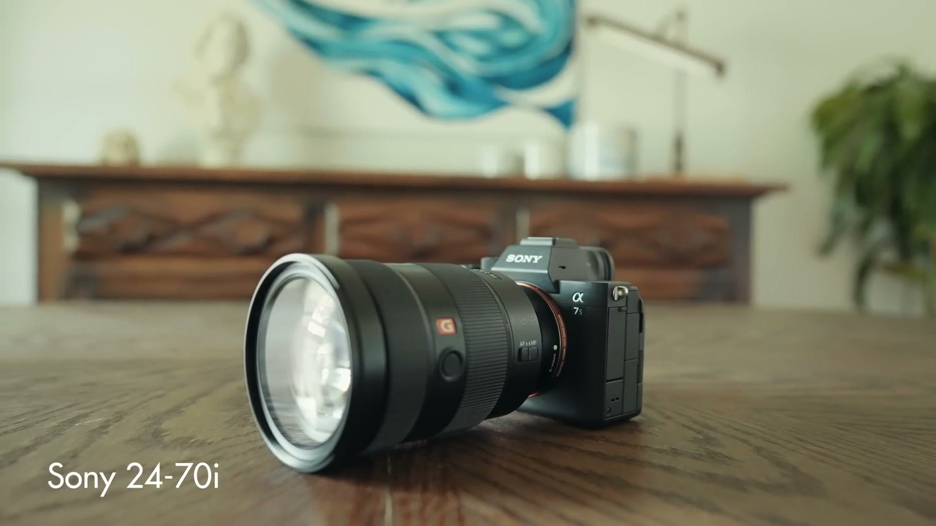 Sony 24-70 Mark I mounted on a camera