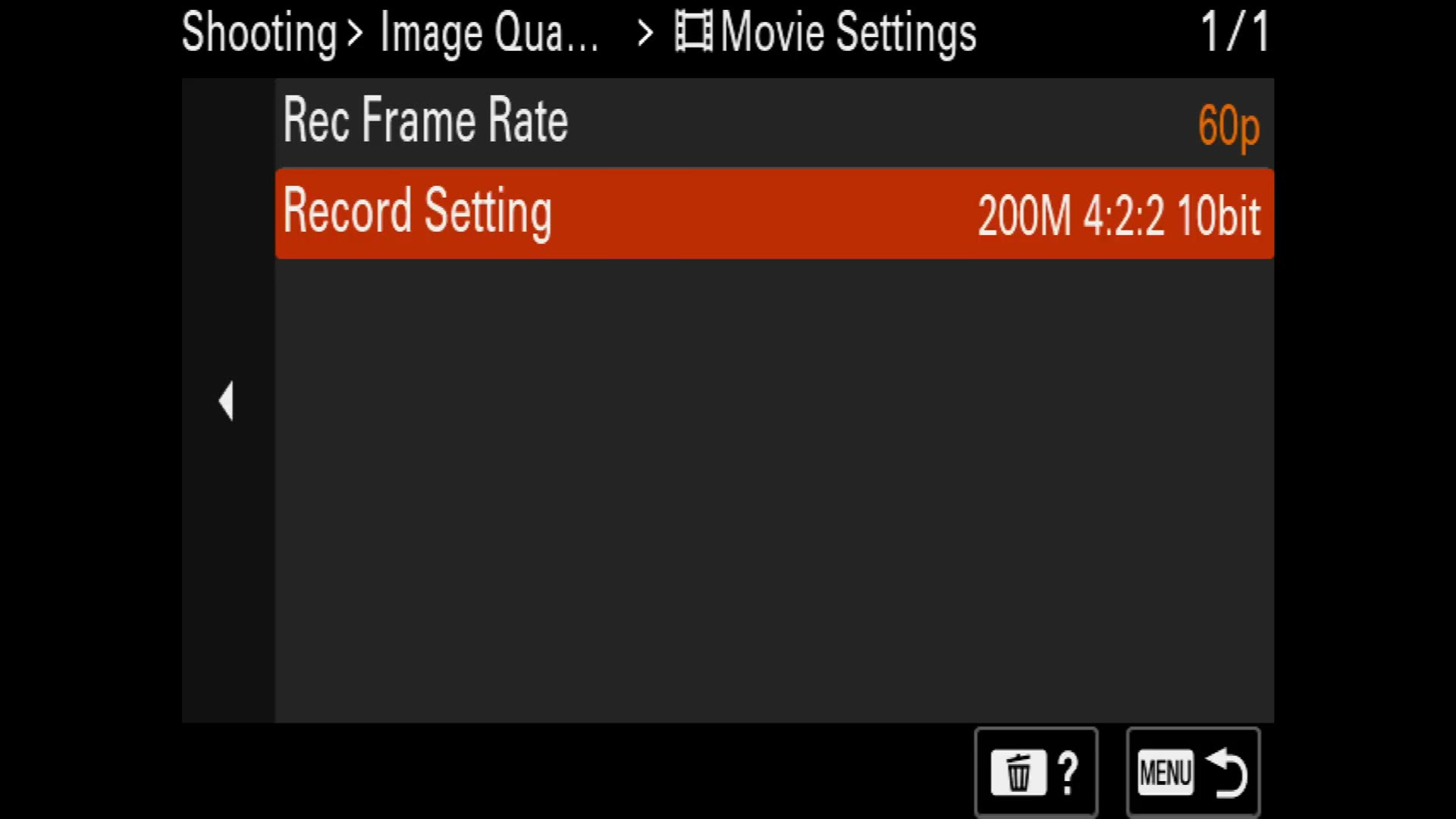 Sony CFexpress Type A memory card product page