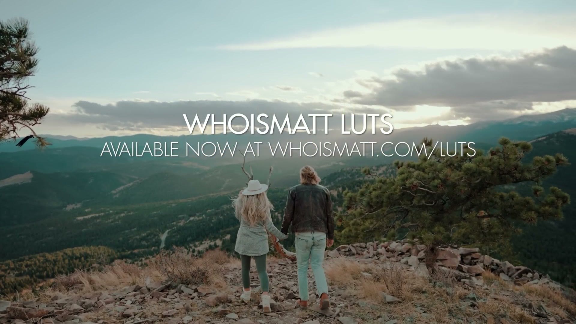 Promo card for the WhoisMatt LUTs color presets