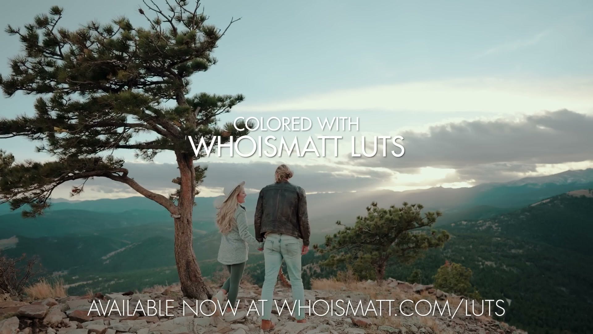 Promo card for the WhoisMatt LUTs color presets