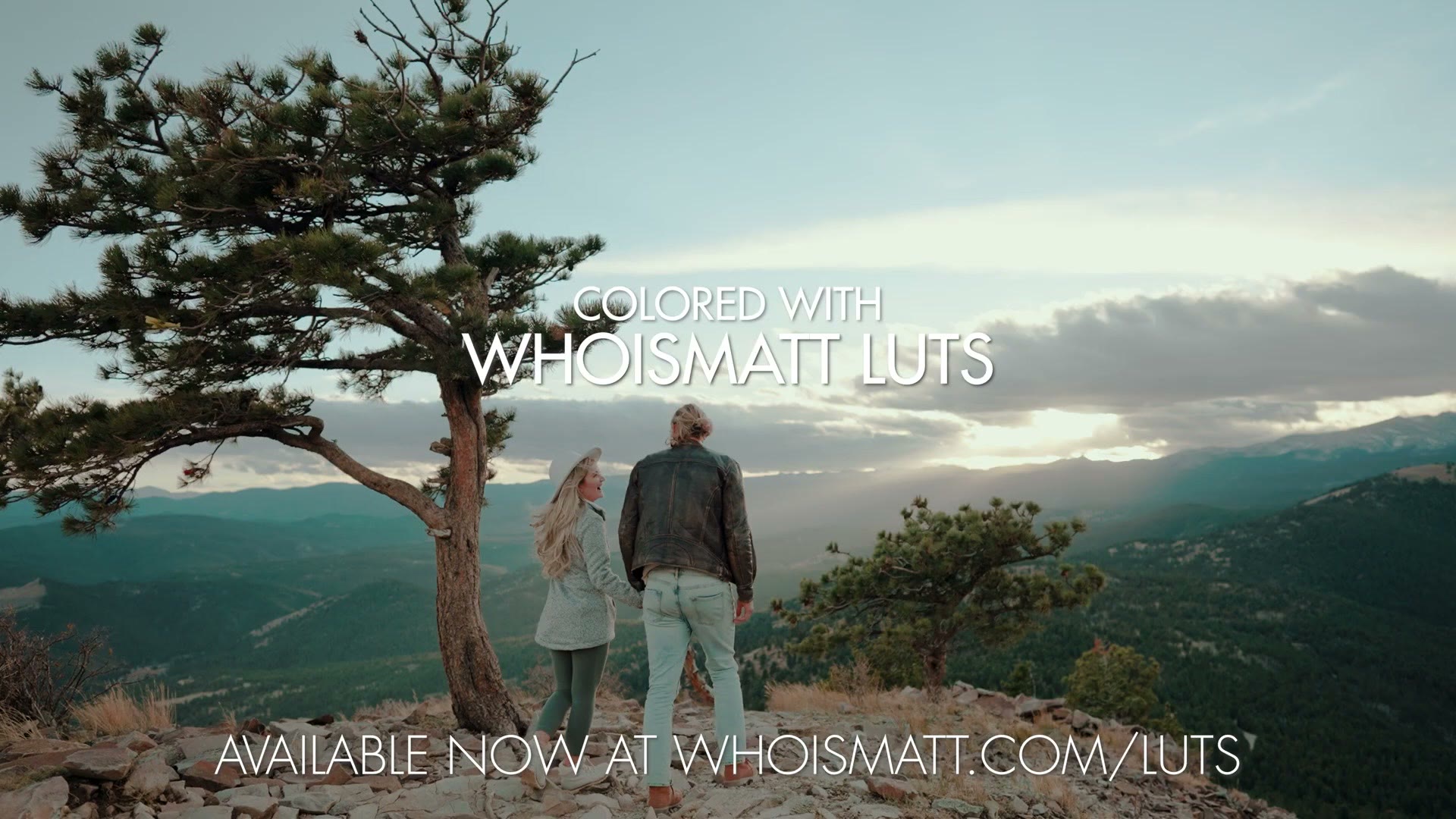 Promo card for the WhoisMatt LUTs color presets
