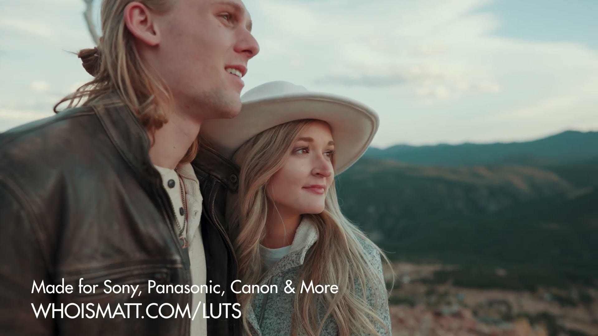 Promo card for the WhoisMatt LUTs color presets