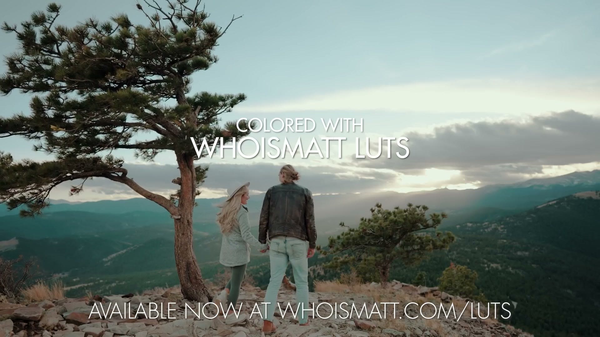 Promo card for the WhoisMatt LUTs color presets