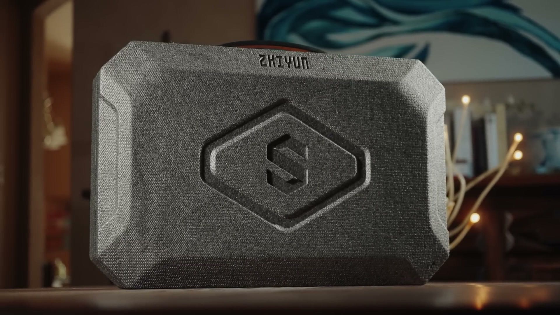 The hard foam carrying case that ships with the Zhiyun Crane 2S