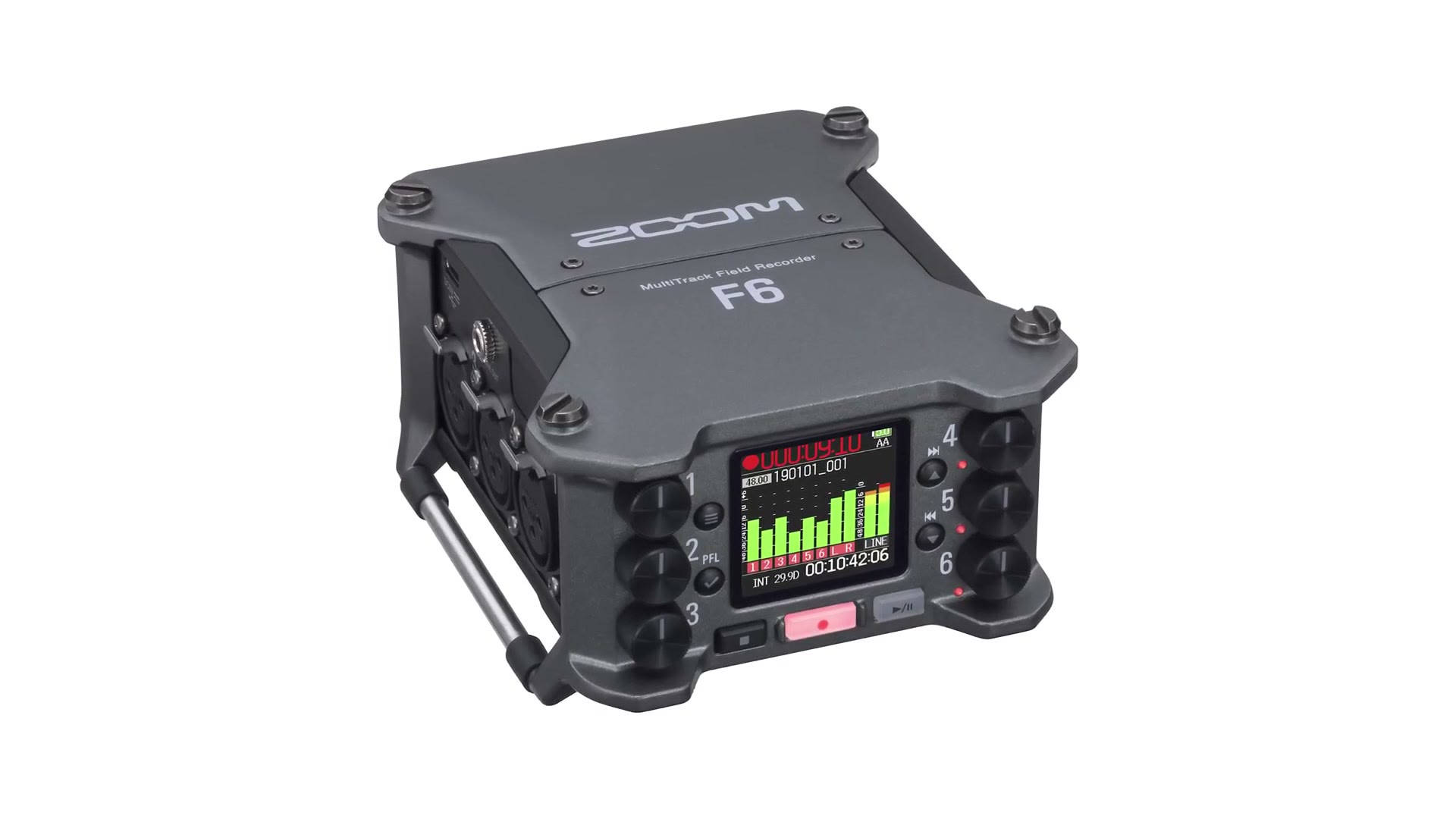 Zoom F6 field recorder