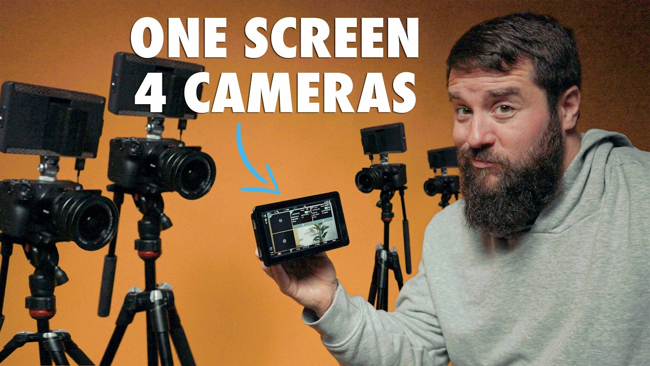 This Monitor Controls 4 Cameras At Once! Portkeys LH5P III