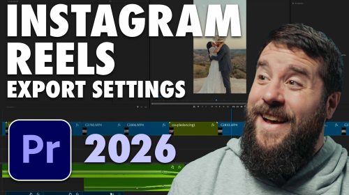 Best Export Settings For Instagram Reels in Adobe Premiere Pro 2026