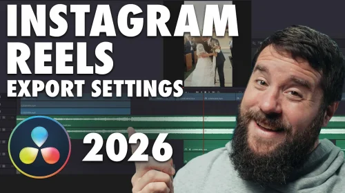 Best Export Settings For Instagram Reels in DaVinci Resolve 2026